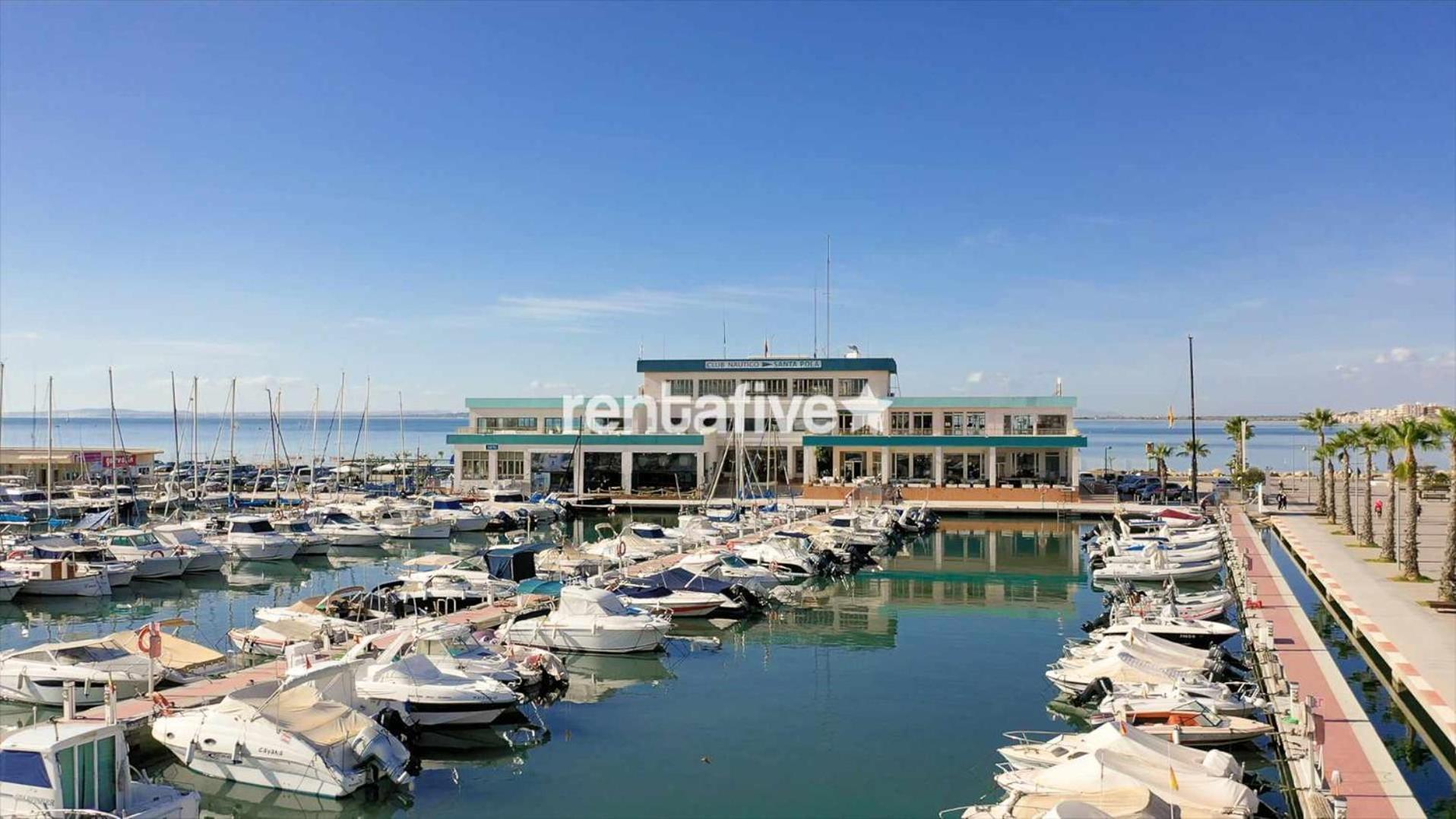 Rentafive Cerca Del Puerto 2 Min Andando Playa Appartement Santa Pola Buitenkant foto